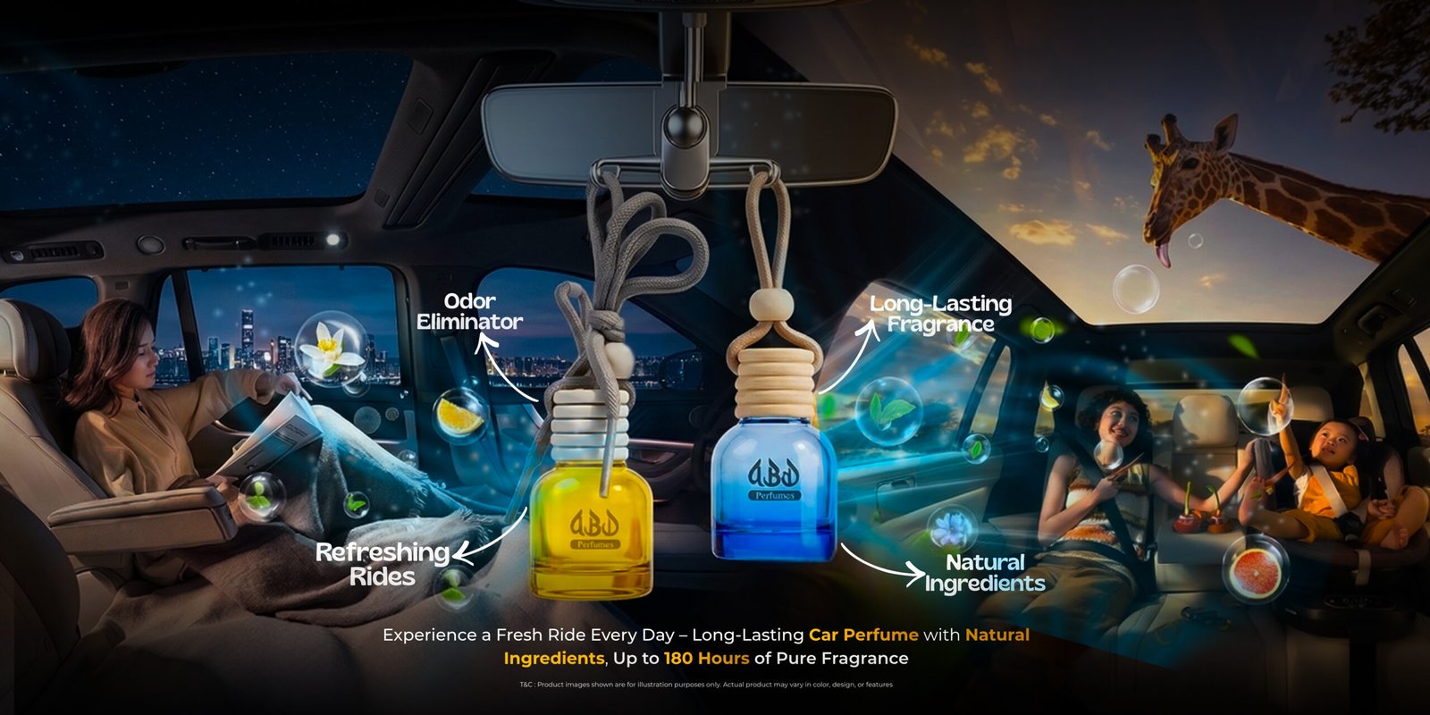 CAR PERFUMES ABD